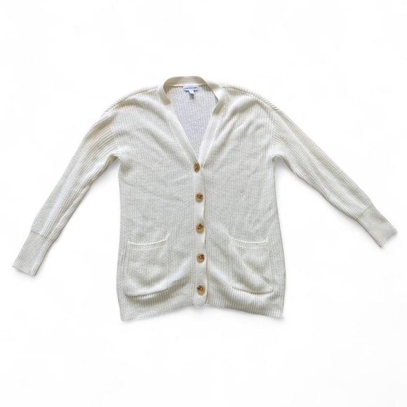 ✰calvin klein cream cardigan✰ - Picture 1 of 5
